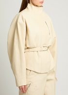 Jacquemus La Veste Ciro Canvas Jacket Beige