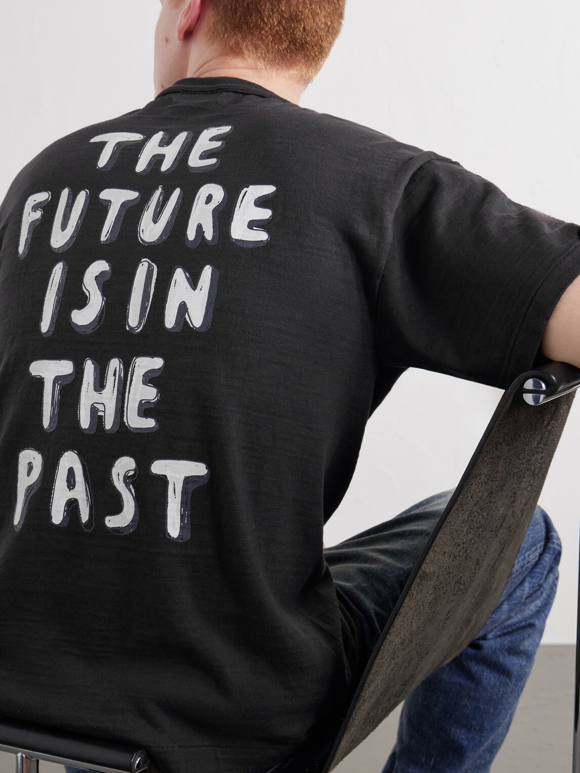 Human Made - Printed Cotton-Jersey T-Shirt - Black