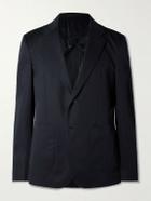 Mr P. - Organic Cotton-Poplin Suit Jacket - Blue