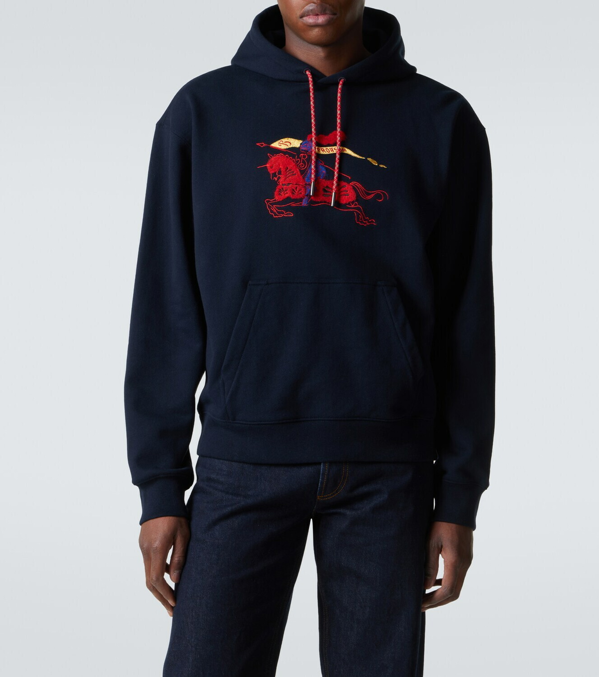 Burberry EKD cotton hoodie Burberry