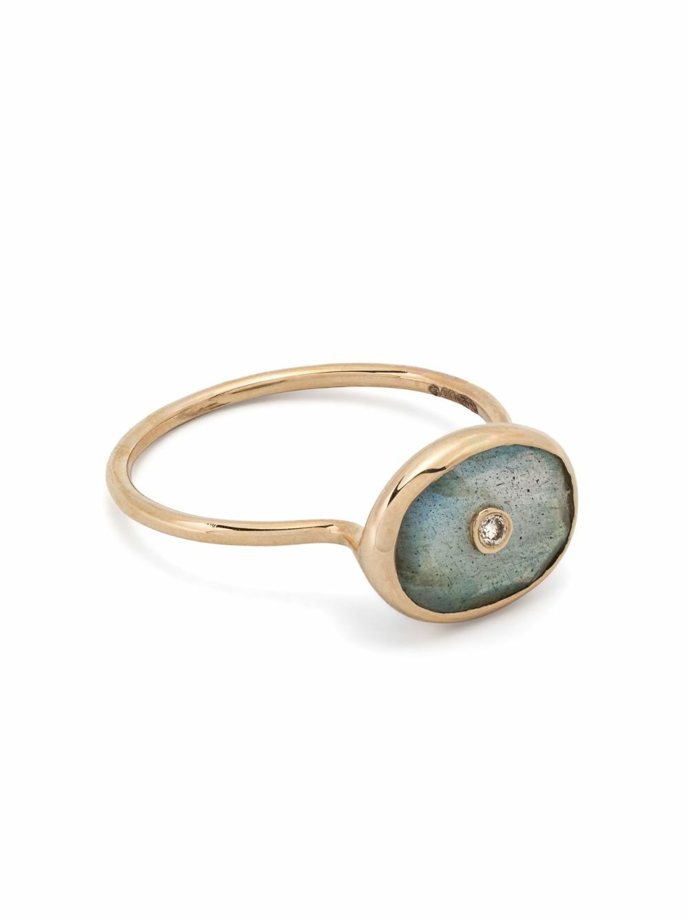 Pascale Monvoisin 9K Yellow Gold Orso Labradorite Ring