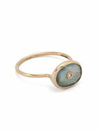 Pascale Monvoisin 9K Yellow Gold Orso Labradorite Ring