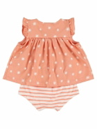 PETIT BATEAU Cotton Jersey Top & Diaper Cover