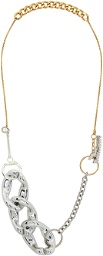 Bless Gold & Silver Materialmix Necklace