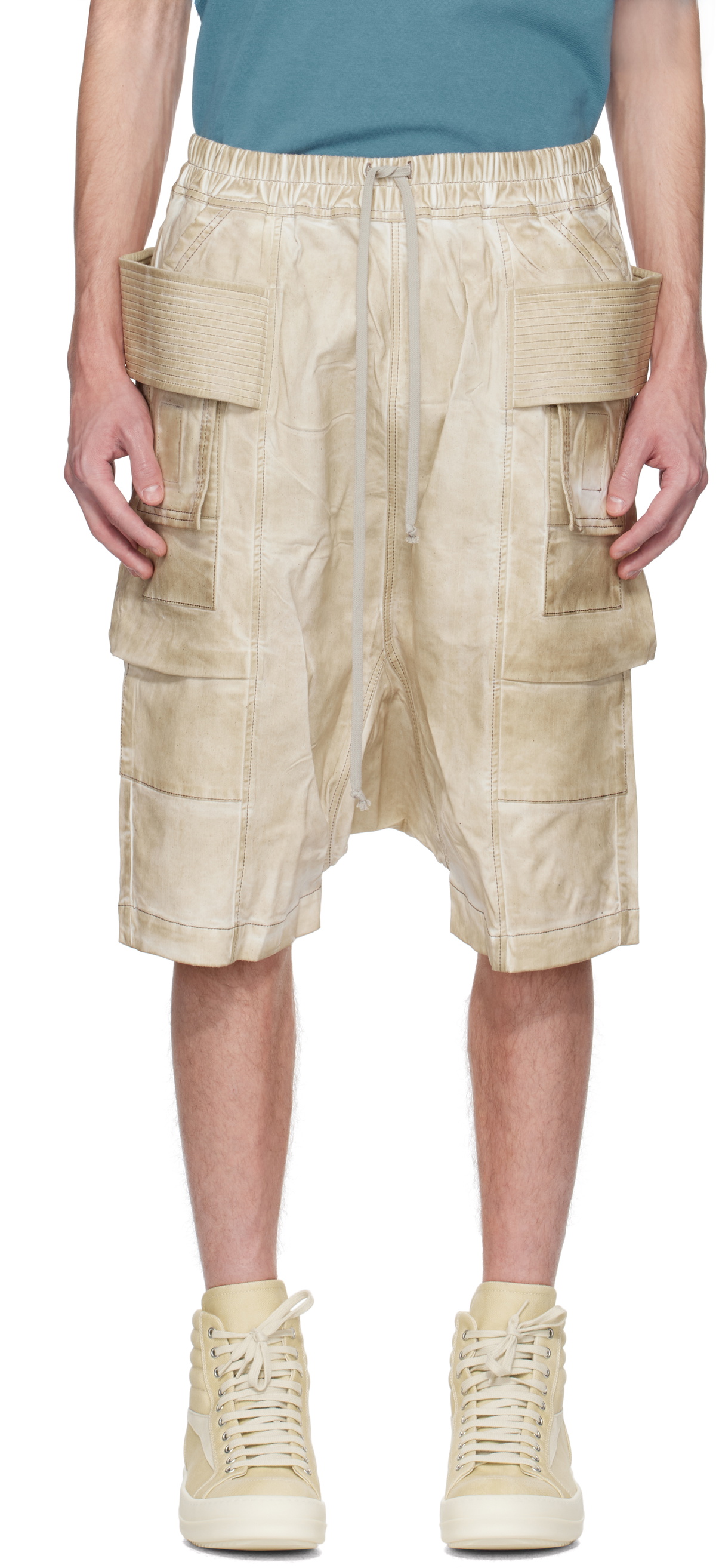 DRKSHDW by Rick Owens - Bauhaus Pods drawstring shorts Rick