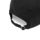 Drake's Men's Embroidered Flower Baseball Cap in Black 