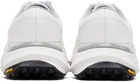 Comme des Garçons Homme White Synthetic Leather Low Top Sneakers