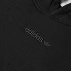 Adidas Men's Trefoil Linear Hoody in Black