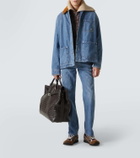 Bottega Veneta Andiamo Voyager Large leather duffel bag