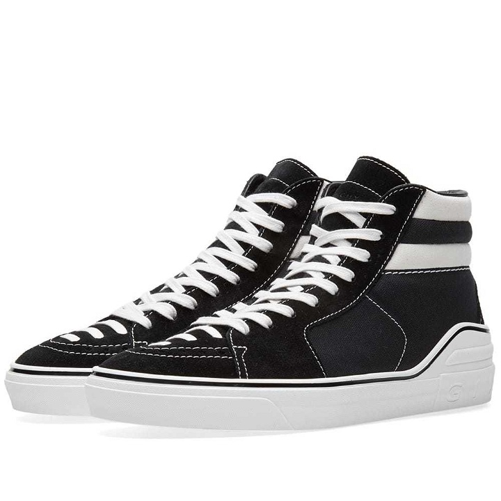 Photo: Givenchy George V Mid Sneaker Black
