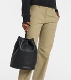 The Row Joe Medium leather backpack