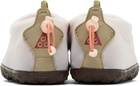 Nike White & Orange ACG Moc Premium Loafers