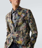 Etro Roma printed wool-blend blazer