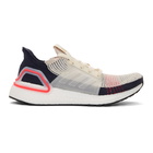 adidas Originals Navy and Off-White UltraBOOST 19 Sneakers