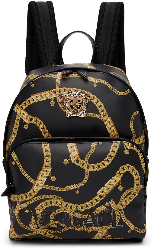 Photo: Versace Black Chain Backpack