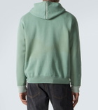A.Presse Vintage cotton jersey half-zip hoodie