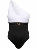 MAX MARA Carlotta Jersey One Shoulder Swimsuit