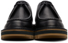 Dries Van Noten Black Grained Derbys