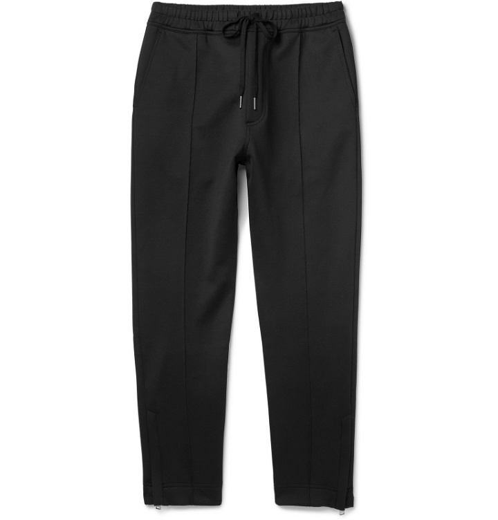 Photo: TOM FORD - Tapered Tech-Jersey Sweatpants - Black