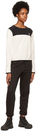 The North Face Off-White & Black TKA Glacier Sweatshirt