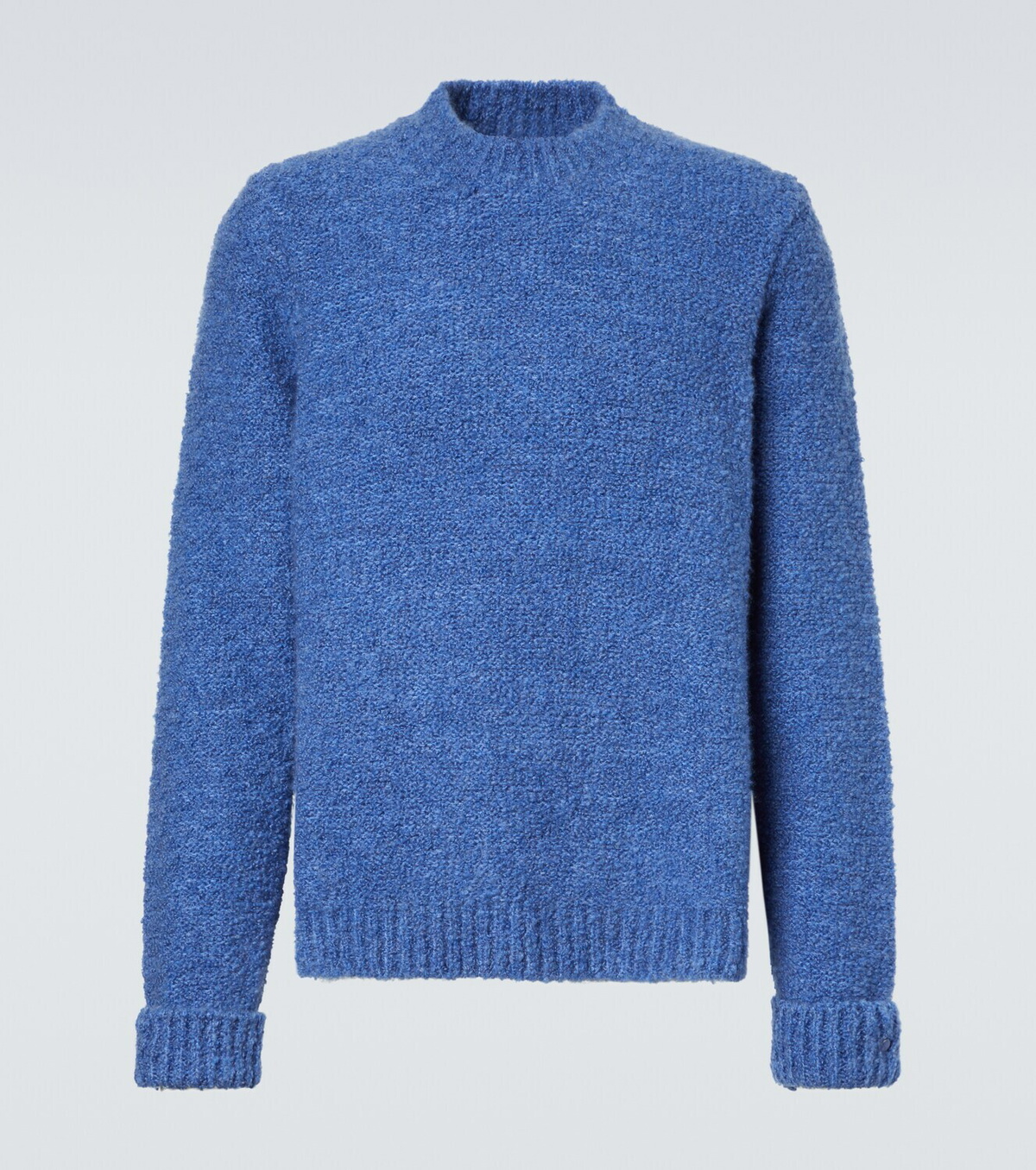God's True Cashmere Cloud cashmere sweater with lapis lazuli