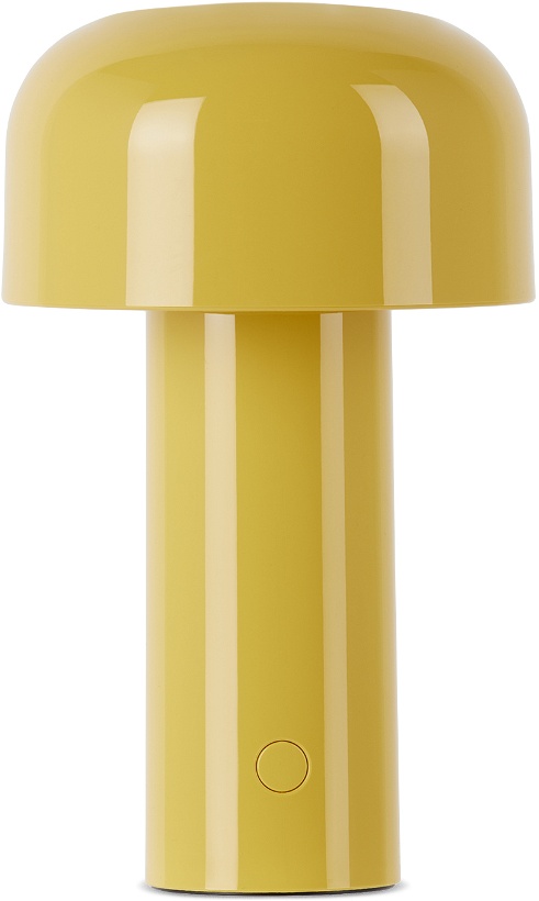 Photo: Flos Yellow Bellhop Portable Table Lamp