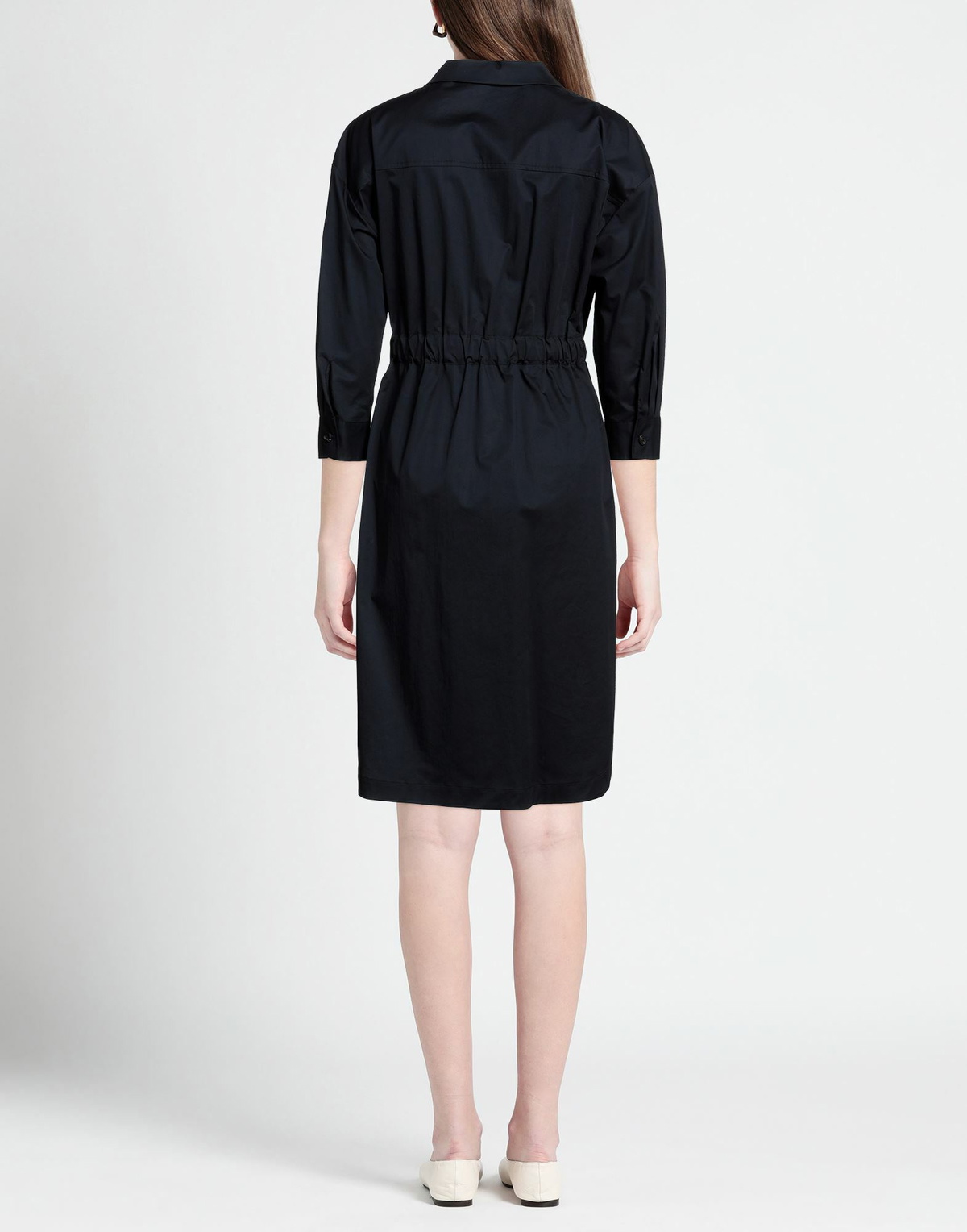 Peserico Womens Midi dress Midnight in Blue