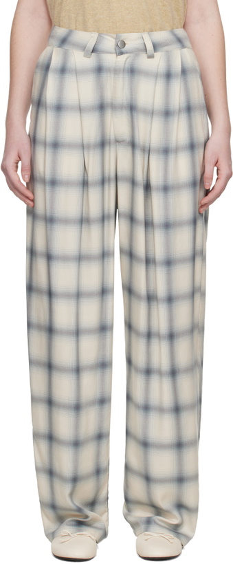 Photo: Collina Strada Off White Catchfly Trousers
