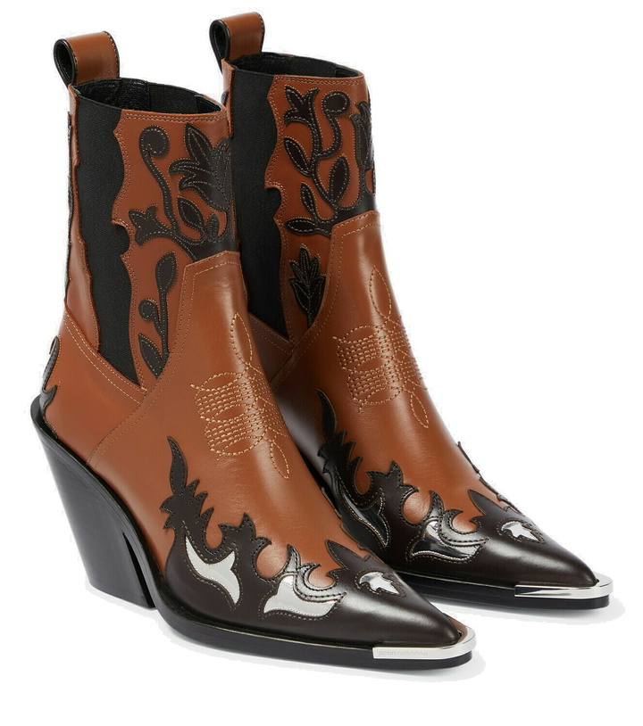 Photo: Paco Rabanne - Leather cowboy boots