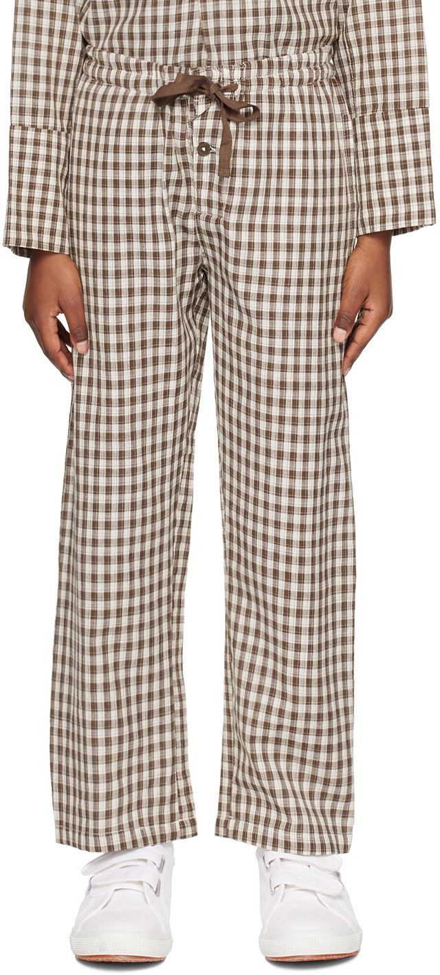 Caramel Kids Brown Ficus Trousers
