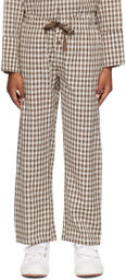Caramel Kids Brown Ficus Trousers
