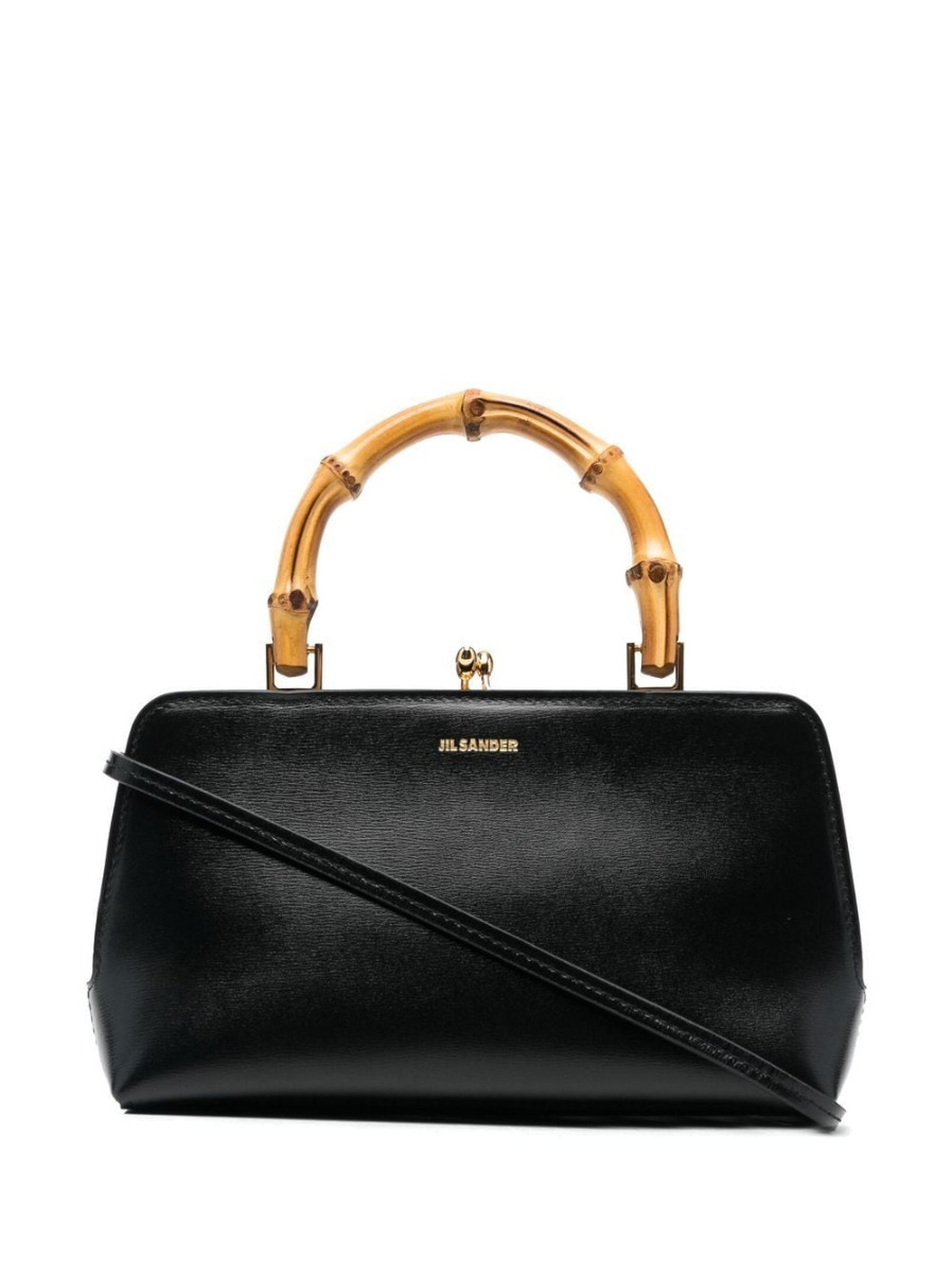 JIL SANDER - Goji Bamboo Mini Leather Handbag Jil Sander