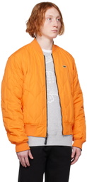 Lacoste Black Patch Reversible Bomber Jacket
