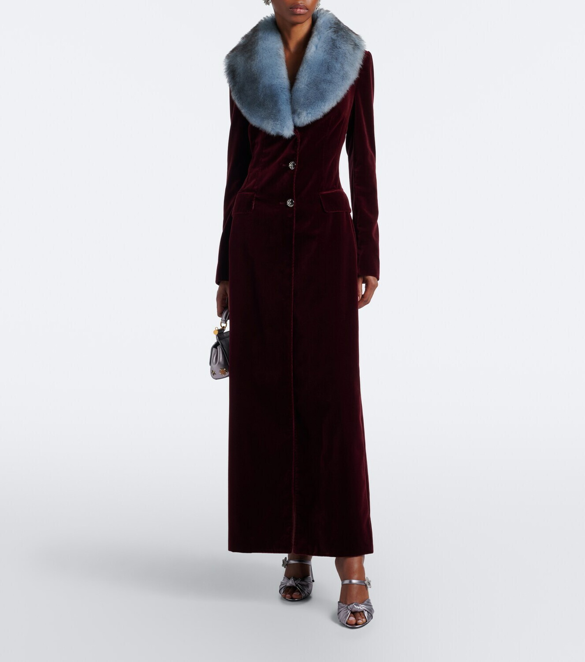 Dolce&Gabbana Cotton velvet coat