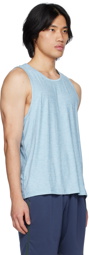 Outdoor Voices Blue Crewneck Tank Top