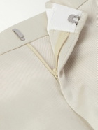 TOM FORD - Dyllan Straight-Leg Silk and Linen-Blend Twill Suit Trousers - Neutrals