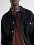 ATON - Cotton-Jersey T-Shirt - Brown