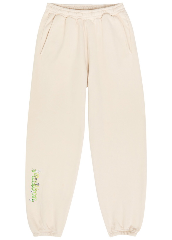 Photo: Malbon Grateful Dead Printed Cotton Sweatpants Beige