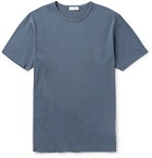 Sunspel - Slim-Fit Cotton-Jersey T-Shirt - Men - Storm blue