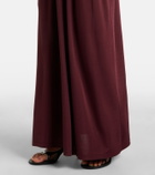 Aya Muse Anara ruched maxi dress