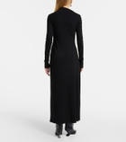 Sportmax Edile wool and cotton-blend midi dress