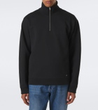 Valentino Cotton-blend jersey sweatshirt