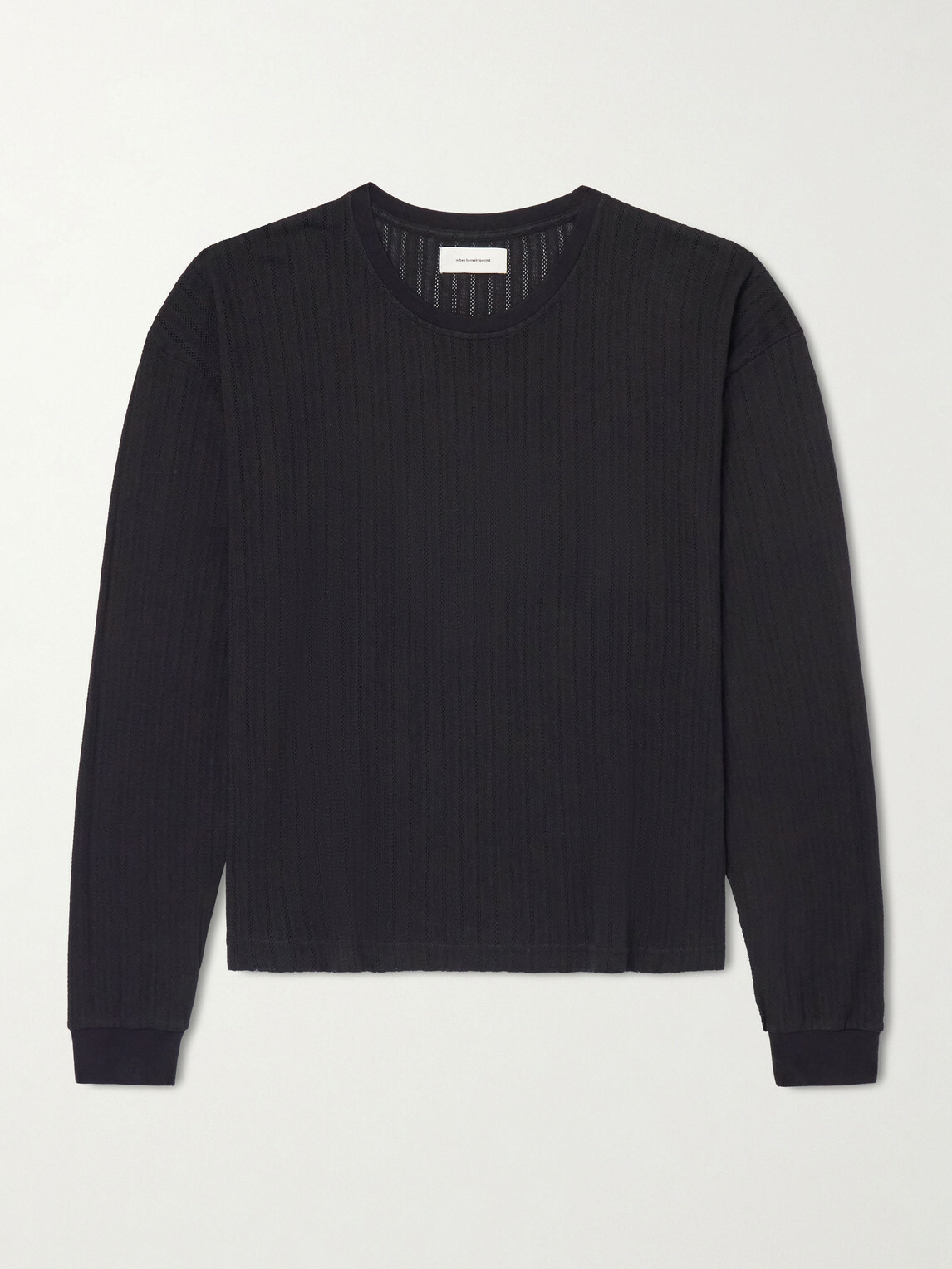 mfpen - Relaxed LS Organic Cotton T-Shirt - Black