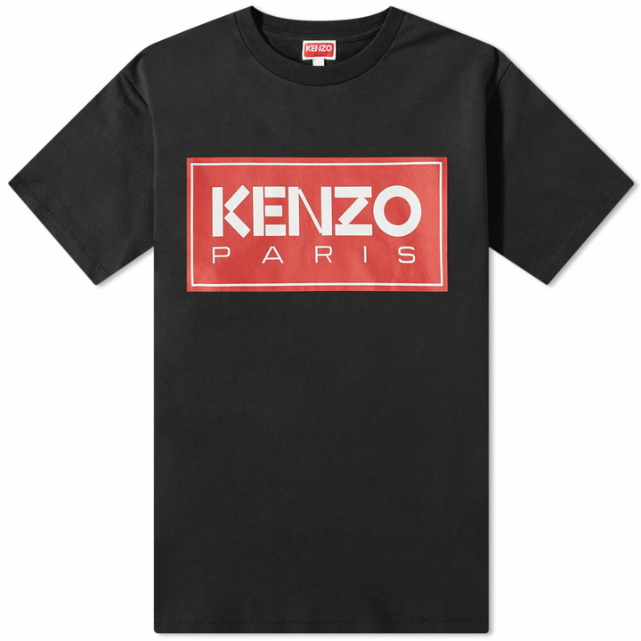 Photo: KENZO Paris Men's Kenzo Box Logo T-Shirt in Black