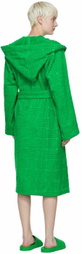 Bottega Veneta Green Cotton Bathrobe
