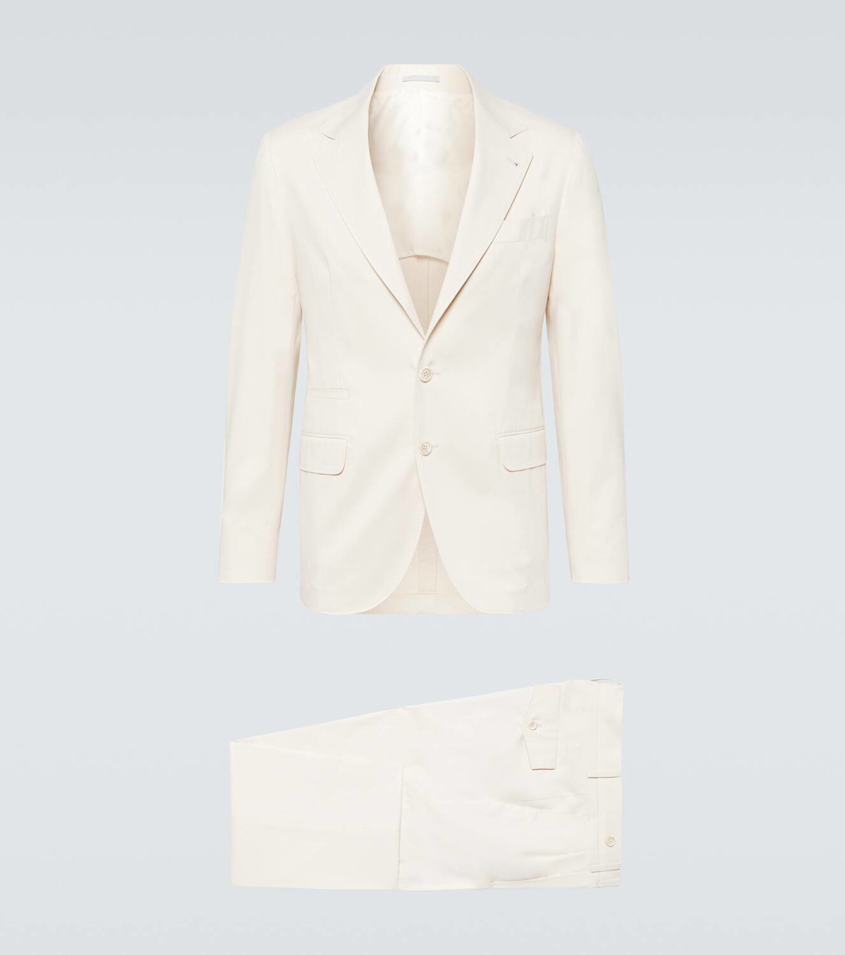 Brunello Cucinelli Cotton and cashmere suit