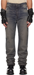 ALEXANDER DIGENOVA Navy Classic Straight Leg Jeans