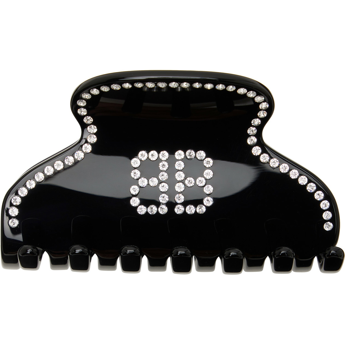 Balenciaga Black Holli 'BB' Hair Clip