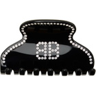 Balenciaga Black Holli 'BB' Hair Clip
