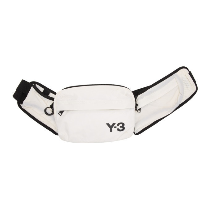 Photo: Y-3 White Logo Sling Bag